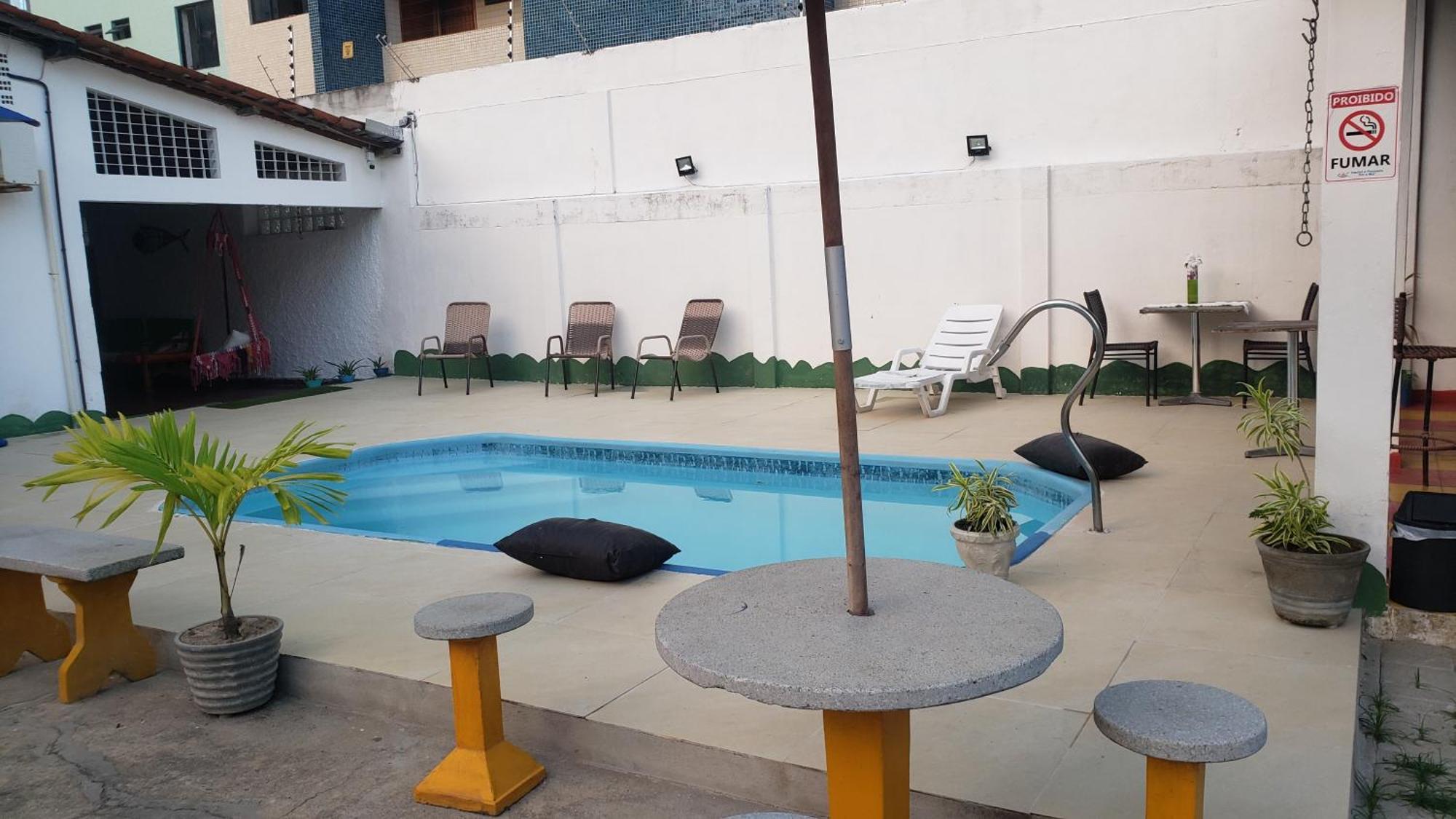 Hostel E Pousada Sol E Mar João Pessoa Exterior foto