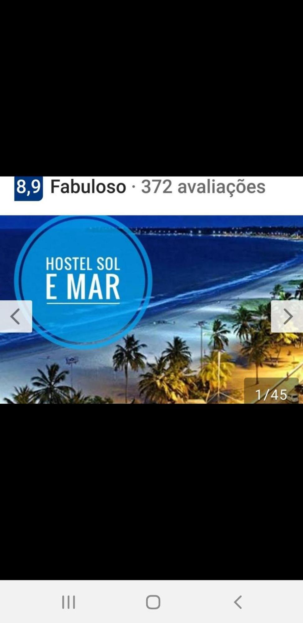 Hostel E Pousada Sol E Mar João Pessoa Exterior foto